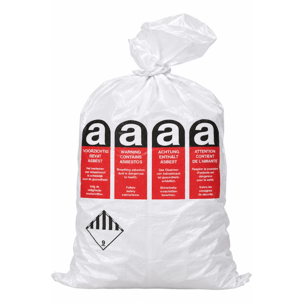 Asbestzak met PE Liner (80x120cm)