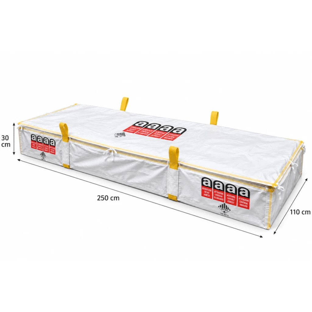 Asbest platenzak 250x110x30cm (1)