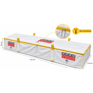 Asbest platenzak RITS en Liner 310x110x30cm
